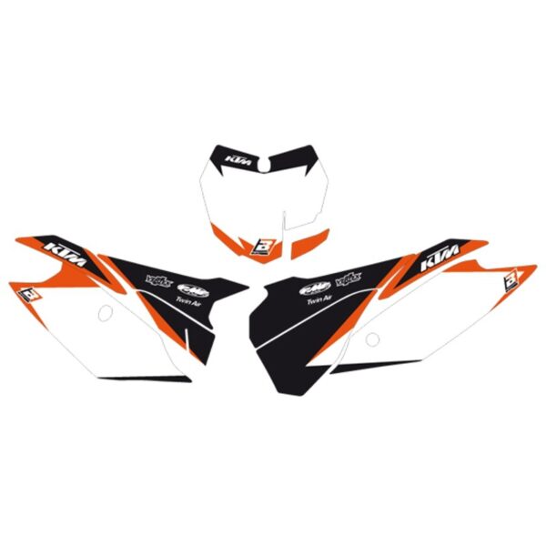 KTM Graphic Pre Cut Backgrounds SX-SXF 13-15 / EXC 14-16