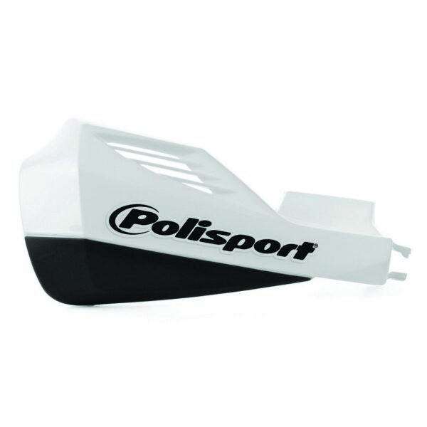 *Polisport Hand Protector Suzuki MX Rocks RMZ 07-.. - White