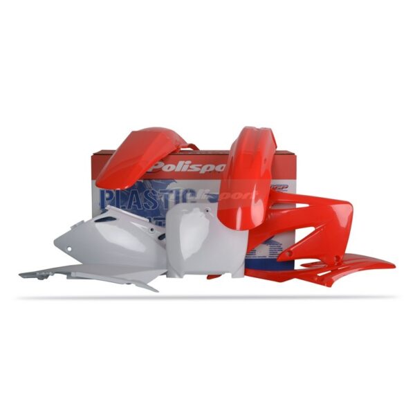 Polisport Plastic Kit CRF450R 02-03 Red04