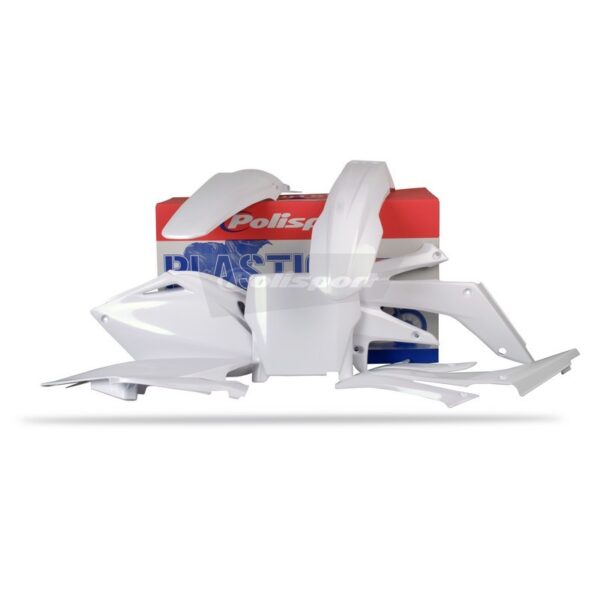 Polisport Plastic Kit CRF250R 06-07 White