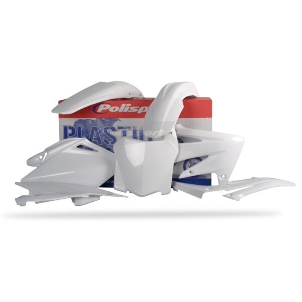 Polisport Plastic Kit CRF250R 2008 White