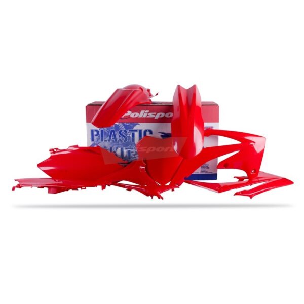 Polisport Plastic Kit CR250F 2010 CR450F 09-10 ALL RED!