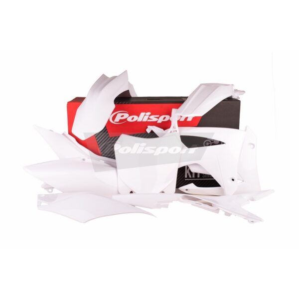 Polisport Plastic Kit CRF250R 14-17 CRF450R 13-16  White