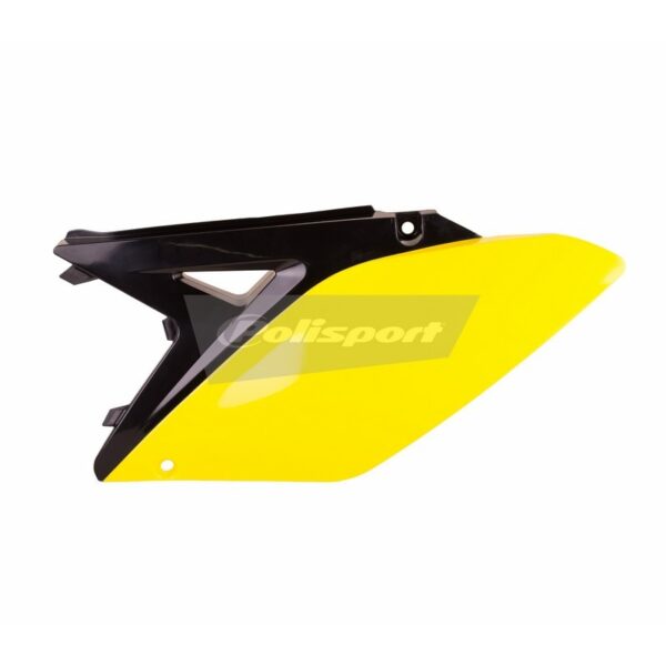 *Polisport Side Pan. RMZ250 10-18 Black/Yellow OEM14/15/16
