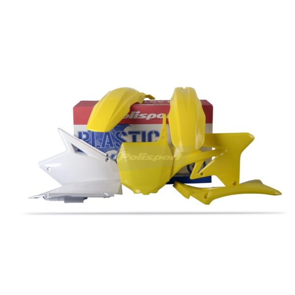 Polisport Complete Plastic Kit RMZ250 07-09 Yellow RM01 OEM