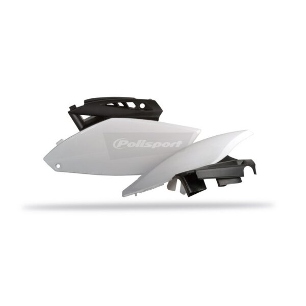 Polisport Side Pan. YZ250F 10-13 Black/White OEM