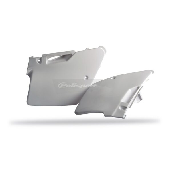 Polisport Side Pan. KX125/250 94-98 White