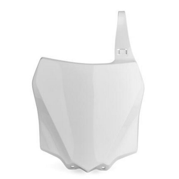 #Polisport Numberpl. KX85/KX100 14-.. White OEM14