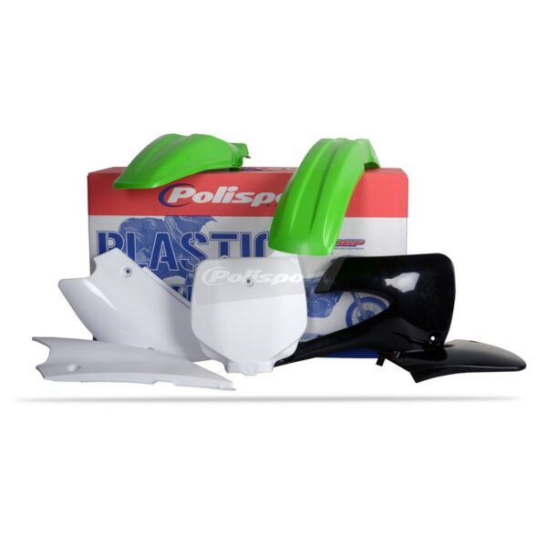 Polisport Plastic Kit KX85 01-13 Green05 (OEM 09/10)