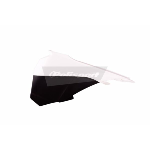 *Polisport Airbox Cover (Left) SX85 13-17 - White/Black