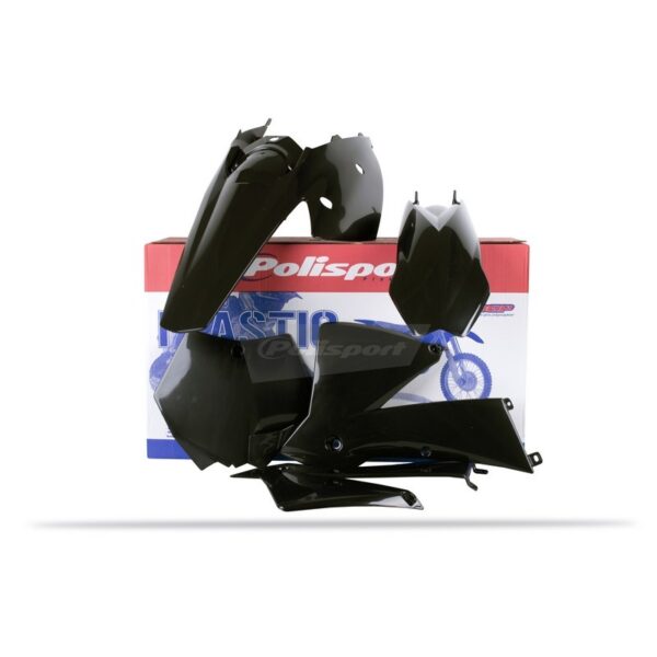 Polisport Plastic Kit fits for SX+F 03-04 BK