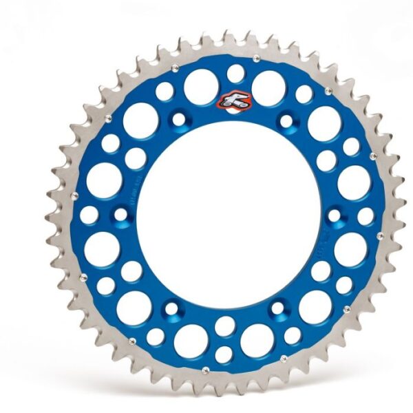 Renthal Rear Sprocket Twinring YZ+F 99-.. Blue
