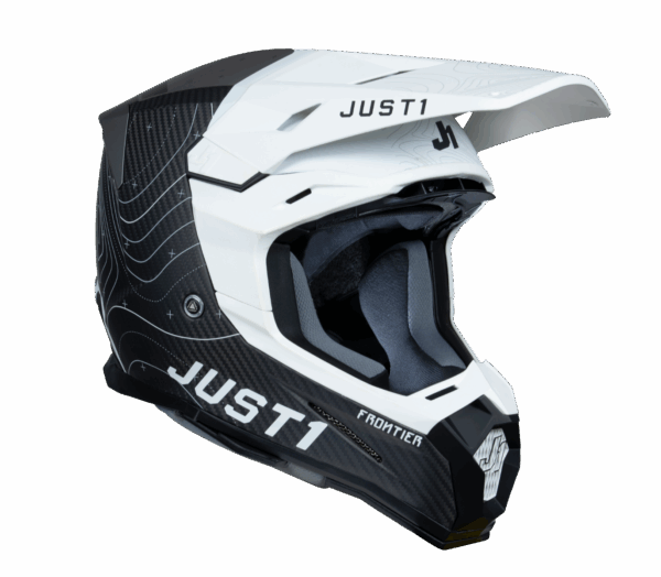 Just1 Helmet J-22 C Frontier Black/White Carbon Matt