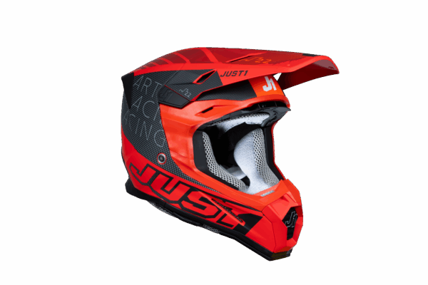 Just1 Helmet J-22 F Dynamo Black/Red