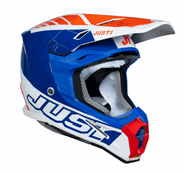 Just1 Helmet J-22 F Dynamo Blue/Red/White