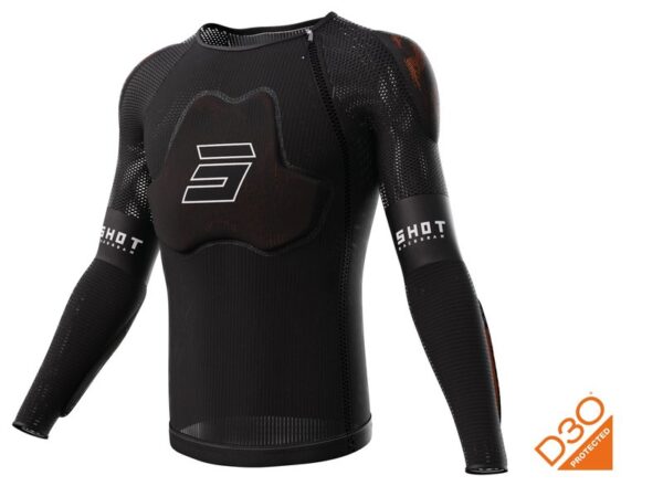 Shot Jacket Protection Race D3O - Adult Black