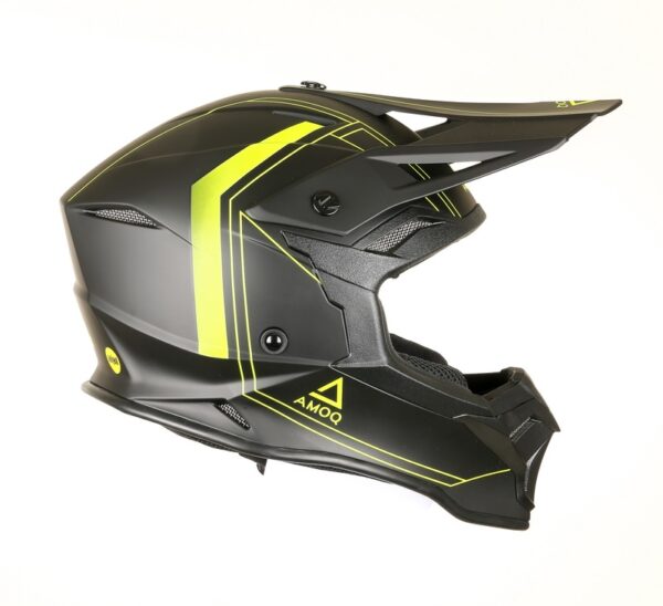 Amoq Vertigo MIPS Helmet Black/Hi-Vis