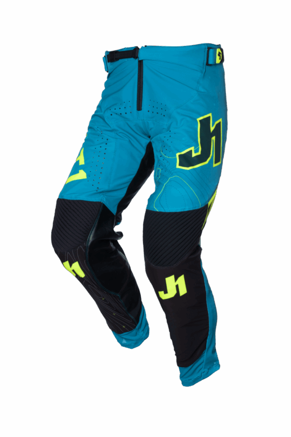 Just1 Pants J-FLEX 2.0 FRONTIER Teal/Black/Fluo Yellow