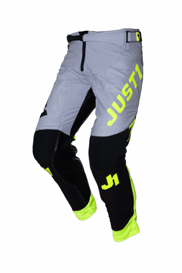 Just1 Pants J-FLEX 2.0 DISTRICT Grey/Fluo Yellow/Black