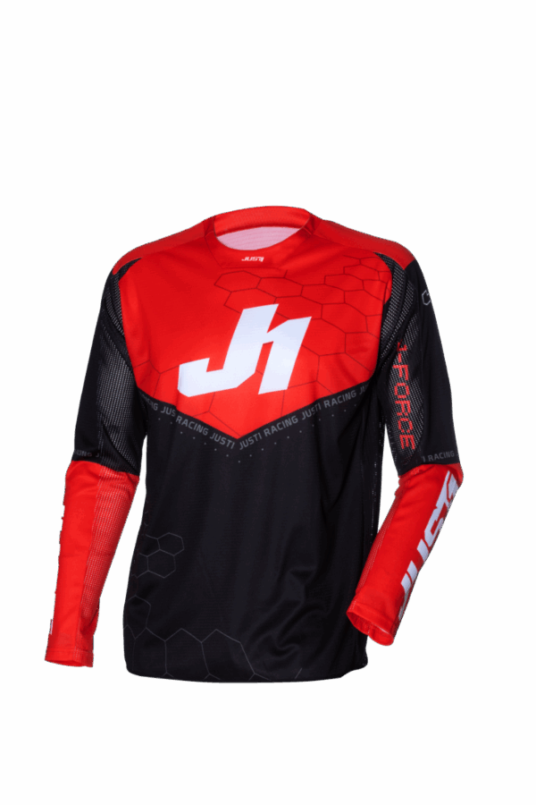 Just1 Jersey J-FORCE HEXA Red/Black/White