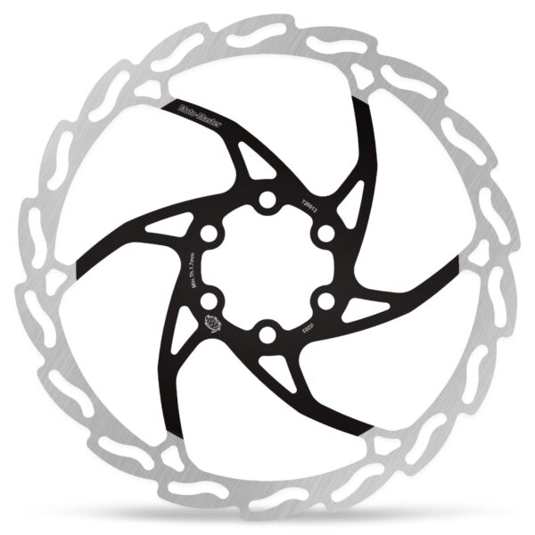 MMT Brake Flame Disc Rear - Bicyc 203x2,0 (black lac.cent)