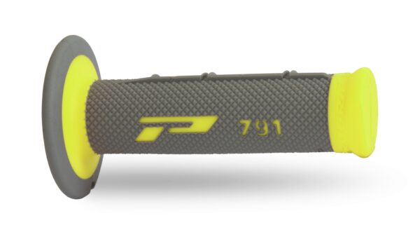 *Progrip 791-347 Double Density Grips - FluoYellow/Grey