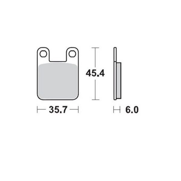 MMT Brake Pad F. fits for SX65 00-01