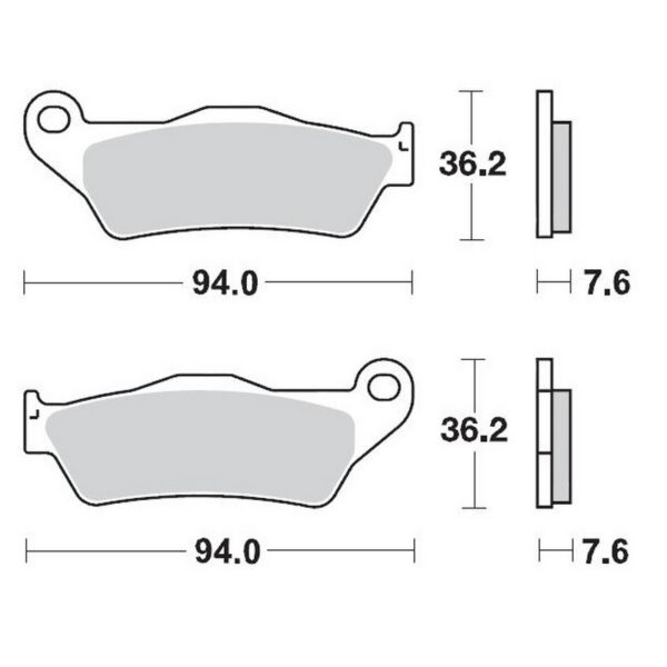 MMT Brake Pad F. fits for KTM//HVA/GG/TM +SX85 21-..