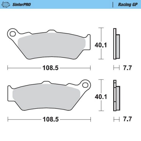 MMT Brake Pad F. fits for KTM450 Ral 11-.FR450 16-.Race