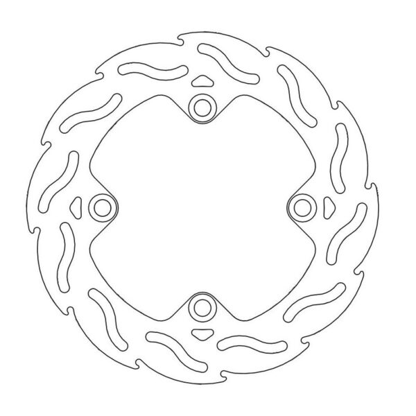 MMT Brake Disc Rear Flame CBR+VTR - 220MM