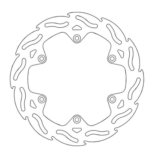 MMT Brake Disc Rear Flame RM125/250 88-98 DRZ250/400 - 220MM