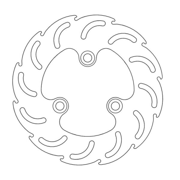 MMT Brake Disc Front Flame Scooter MBK - 190MM