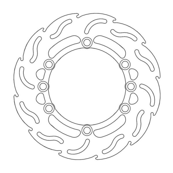 MMT Brake Disc R. Flame fits for HVA Old - 220MM