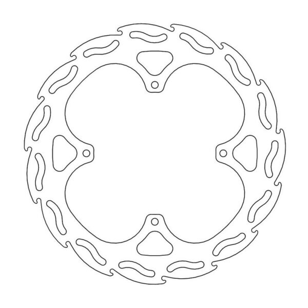 MMT Brake Disc Rear Flame TM 04-16 - 245MM