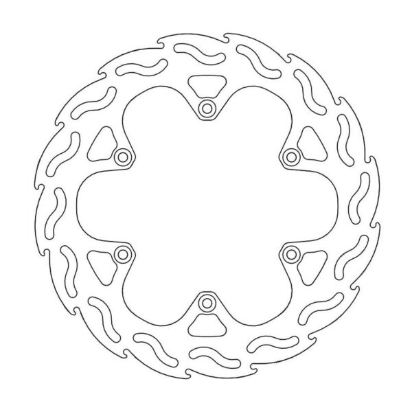 MMT Brake Disc Rear Flame RM125/250 06-10 - 240MM