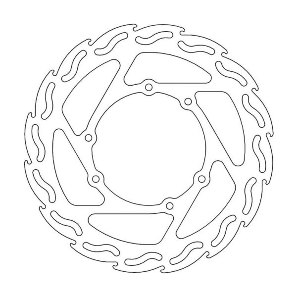MMT Brake Disc Front Flame Std CR+F 95-14 - 240MM