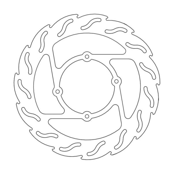MMT Brake Disc Front Flame CR80/85 96-07 CRF150 07-.. 260MM
