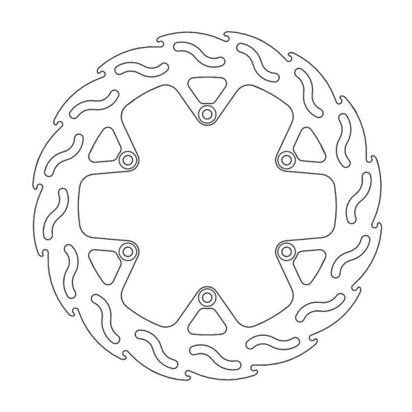 MMT Brake Disc R. Flame fits for KTM 690SM 990Adv-240MM