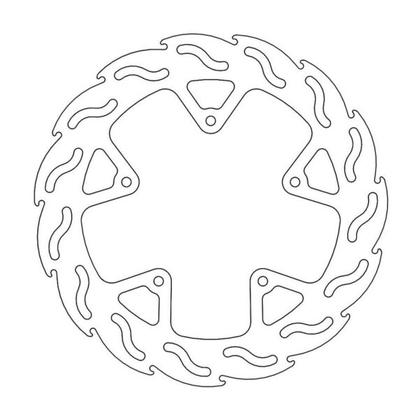 MMT Brake Disc Front Flame RXV450/550 05-12 - 240MM
