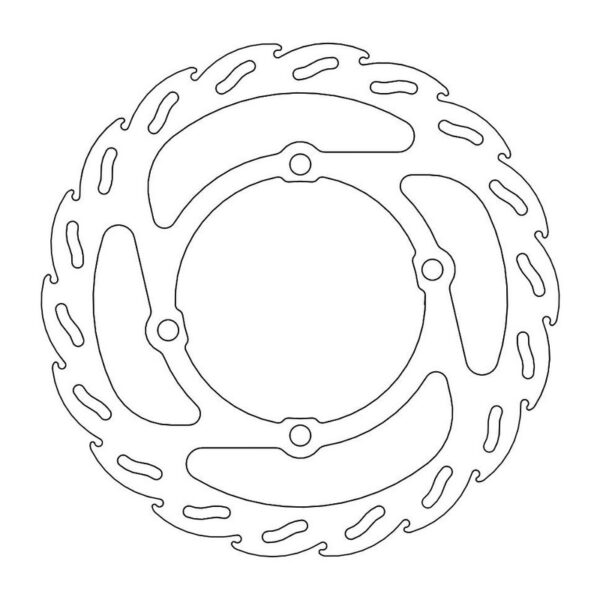 MMT Brake Disc F. Flame fits for SX50 02-.R. 14-..160MM
