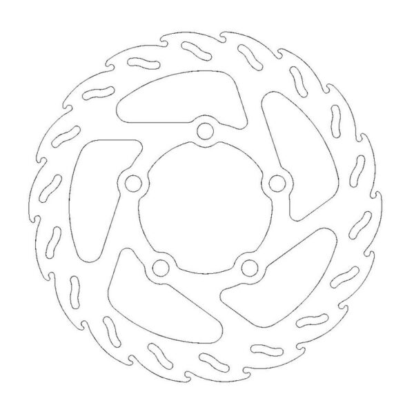 MMT Brake Disc R. Flame fits for SX50 02-13 - 140MM