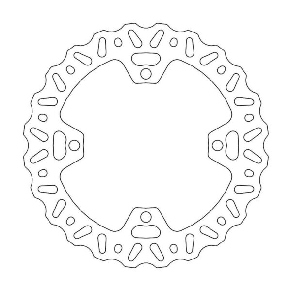 MMT Brake Disc Rear Nitro RMZ250/450 05-.. - 240MM