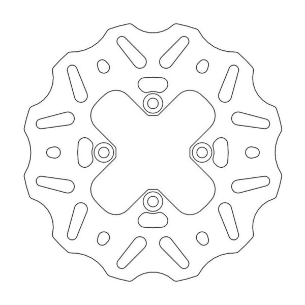 MMT Brake Disc R. Nitro fits for SX65/TC65 00-22 -160MM