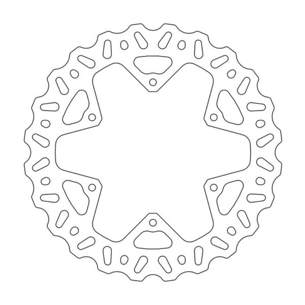 MMT Brake Disc Rear Nitro YZ+F 02-18 YZ450F 03-17 - 245MM