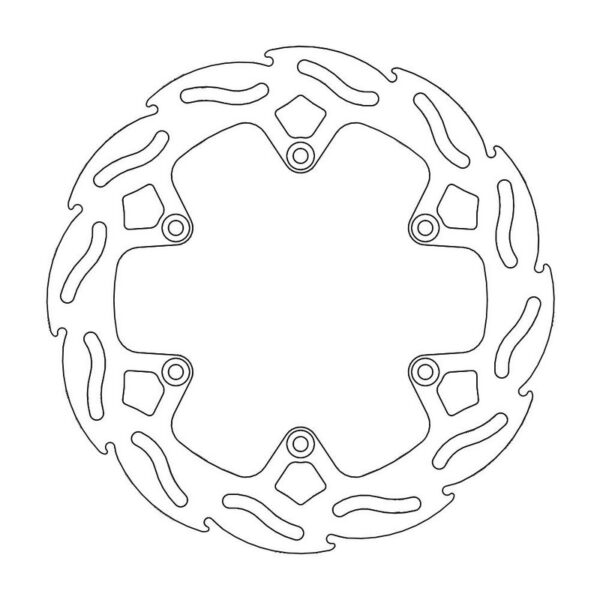 MMT Factory Flame 44mm R. disc fits for KTM / HVA 220MM