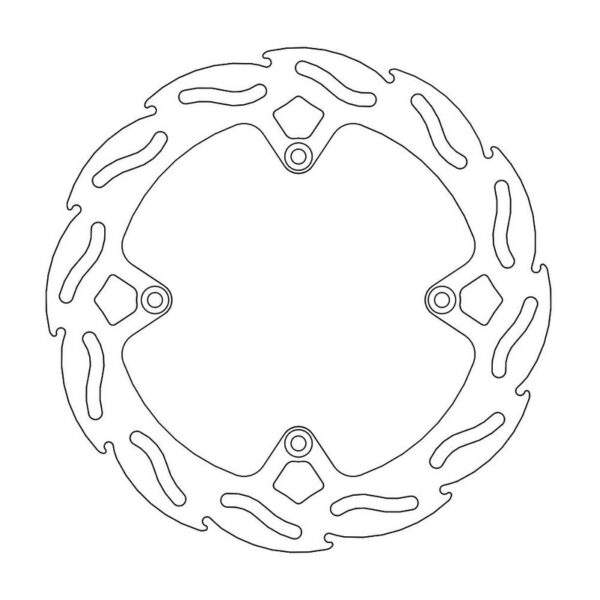 MMT Brake Disc R. Flame OS 220 fits for SX/TC85 12-20