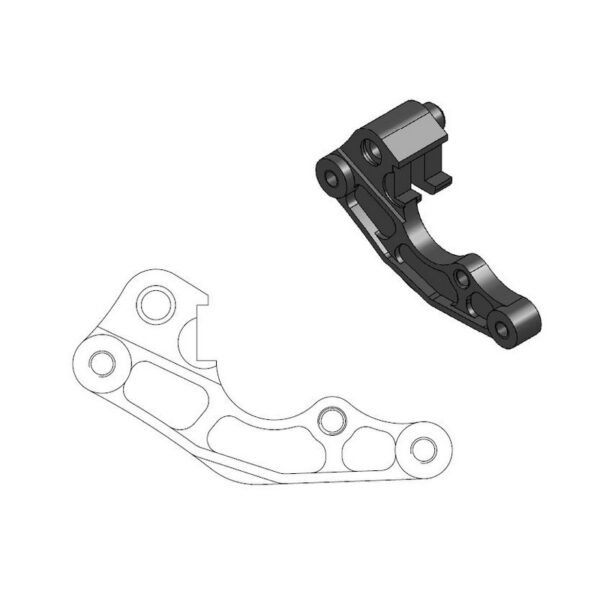 MMT Oversize 260 Adapter KX-F 06-19  RM 96-08 RMZ450 05-..