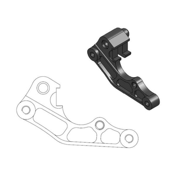 MMT Oversize 260 Adapter YZ250F 01-06 YZ450F 01-07