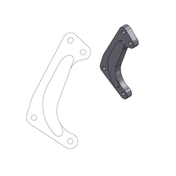 MMT Supermoto Racing Adapter Kawasaki/Suzuki