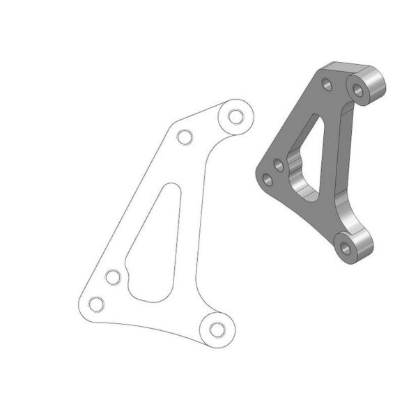 MMT SM Rac adapt fits for KTM/Husaberg 00-..HVA 14-